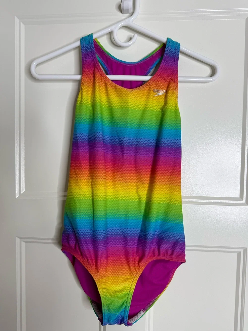 Girls Speedo Multicolor One-Piece Swimsuit Bundle size 14&16 - Picture 4 of 9